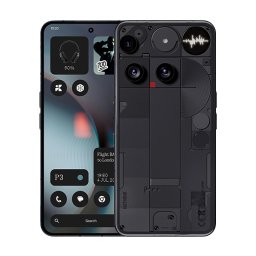 Smartphone Phone (3) 512GB 16GB RAM 5G Dual SIM Black