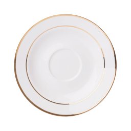 Farfurioara suport ceasca cafea espresso 12.5cm, Aura Gold