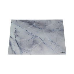 Tocator din sticla securizata 25x35cm, gri Floria / ZLN4826