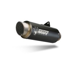 Sistem de evacuare complet 1x1 MIVV GP PRO Negru pentru YAMAHA YZF-R 125 2019-2026, YAMAHA MT 125 2020-2026