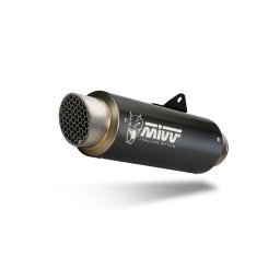 Sistem de evacuare complet 1x1 MIVV GP PRO Negru pentru YAMAHA YZF-R 125 2025-2026, YAMAHA MT 125 2020-2026