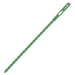 Coliere pentru prinderea plantelor, 220 mm, verde, set 80 buc