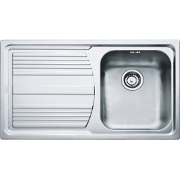 101.0152.585 Chiuveta bucatarie Franke Logica Line LLX 611-L, picurator stanga, 860x500mm, inox lucios