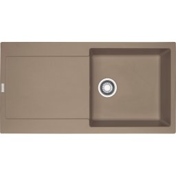 114.0490.280 Chiuveta bucatarie Franke Maris MRG 611-L reversibila, 970x500mm, tehnologie Sanitized, fragranite, Oyster