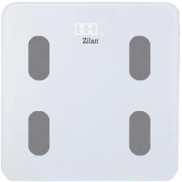 Set 2 x Cantar Electronic Persoane, Alb, 28 x 28 cm, Capacitate Maxima 180 kg, Sticla