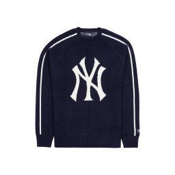 NEW ERA Pulover Mlb Knit Neyyan Nvy 60897388 410 navy