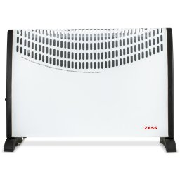Convector electric ZASS 2000W cu termostat reglabil, montaj perete sau podea