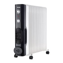 Calorifer electric cu ulei Zass ZRL 13 N, 13 elementi, 2600W, termostat reglabil