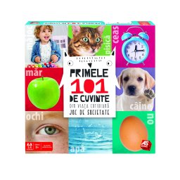 Joc educativ de societate Primele 101 de Cuvinte, 2+ ani, AS