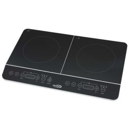 Plita cu inductie Hauser IC-2214, 3500W, 2 zone de gatit, negru