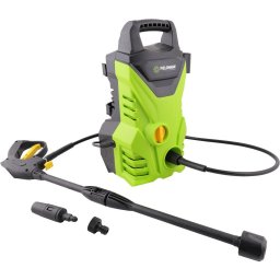 Aparat spalat cu presiune, Fieldmann, 230V, 50 Hz, 1400W, Presiune maxima 105 bar, Verde-Negru
