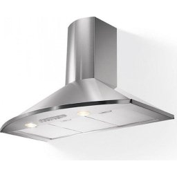 Hota decorativa, semineu, Faber, 60cm, 400 m3h, 1 motor, 68 dB, filtre aluminiu, iluminare LED2, clasa D, Inox,110.0157.048