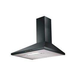 Hota decorativa, tip semineu, Faber, 1 motor, 60 cm, 430 m3/h, neagra, 320.0557.543
