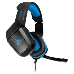 Casca gamer Yenkee YHP 3005 Guerrilla cu microfon, negru/albastru