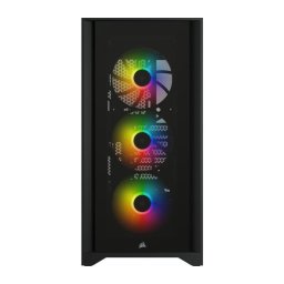 Carcasa Corsair iCUE 4000X RGB Tempered Glass Black