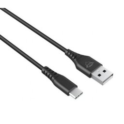 Cablu de date Trust GXT 226 Play & Charge, USB - USB-C, 3m, Negru
