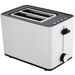 Prajitor de paine, TOO, 2 felii, 850W, 7 nivele de prajire, Alb