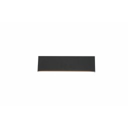 Aplica LED integrat Trio Concha, cu intrerupator dimmer, 6W, 1200 lm, 3000K, IP20, metal, Antracit
