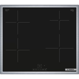 Bosch PUE64KBB5E Plita cu inductie sticla ceramica, Serie4, 60cm, TouchSelect, QuickStart, Negru