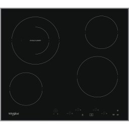 Plita electrica, Whirlpool, AKT 8601 IX, 59 cm, Negru