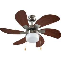 Ventilator de tavan TOO FANC-76-300-WOOD, 45W, Maro