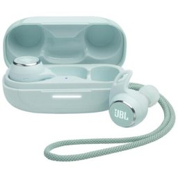 Casti audio in-ear JBL Reflect Aero TWS, True wireless, Bluetooth, Noise cancelling, 6 microfoane, IP68, Menta