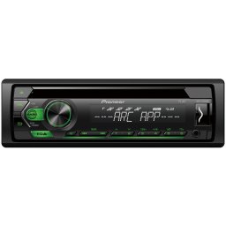 Radio auto, Pioneer, DEH-S120UBG CD, USB, 4x50 W, Verde-Negru