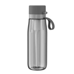 Sticla filtranta Philips GoZero Daily, 660ml, Tritan, gri, 75x75x237mm