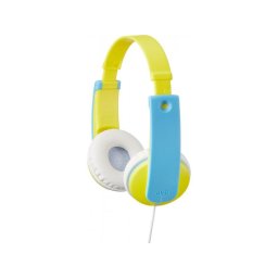 Casti JVC HA-KD7-Y-E, Albastru, Galben