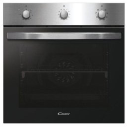 Cuptor incorporabil Candy FIDC X602, Electric, 65 L, Grill, Ventilator, Negru/Argintiu