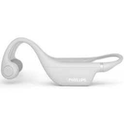 Casti Bluetooth, Philips TAK4607GY/00, Microfon Waterproof, gri