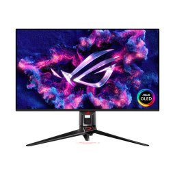 Monitor LED ASUS Gaming ROG Swift PG32UCDM 31.5 inch UHD QD-OLED 0.03 ms 240 Hz KVM USB-C HDR G-Sync Compatible & FreeSync Premium Pro