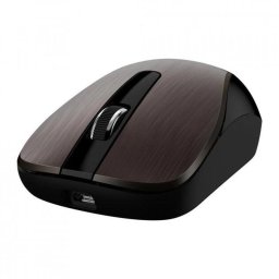 MOUSE wireless Genius "ECO-8015", Pt. PC sau NB, 2.4GHz, Optic, 1600 dpi, Butoane-scroll 3-1, Maro, "31030011414