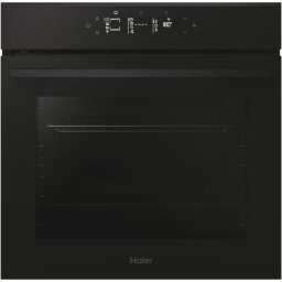 Cuptor incorporabil Haier Titanium Series 4, Electric, 78 l, Clasa A++, 27 programe, Curatare Hidrolitica, Steam Plus, Wi-Fi + BLE, hOn, Inteligenta Artificiala (Negru)