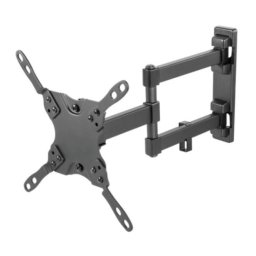 Suport Perete Sbox LCD-223-2, 13"-43", 20 kg, Negru