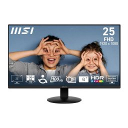 Monitor IPS MSI PRO MP252L, 24.5 inch, HDMI, DisplayPort, Full HD 1920 x 1080, 100 Hz, 1 ms, Negru