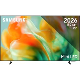 Televizor Samsung MiniLED 75M80H, 189 cm, Smart, 4K Ultra HD, 144 Hz, Clasa D (Model 2026), Negru
