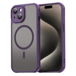 Husa Husa pentru iPhone 15 - Techsuit HaloFrost II MagSafe - Purple