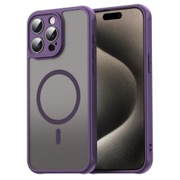 Husa Husa pentru iPhone 15 Pro - Techsuit HaloFrost II MagSafe - Purple
