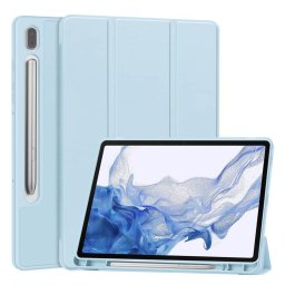 Husa pentru Samsung Galaxy Tab S11 Ultra - Techsuit Flex Trifold - Sky Blue