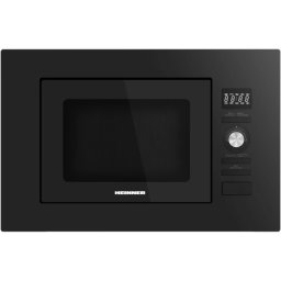 Cuptor cu microunde HEINNER HMW-MDBI20GDBK, 20 L, 800 W, Grill, Black
