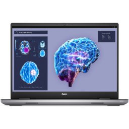 Laptop Dell Precision 7680 DP7680154235733_P, Intel Core i9-13950HX, 16 inch, RAM 128GB, SSD 256GB, nVidia RTX 5000 16GB, Windows 11 Pro, Titan Grey