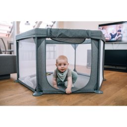 Tarc de joaca pentru bebe Hexagonal 17 x 67 x 67 cm - FreeON