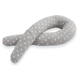 Perna pentru bebelusi Cuddly Nest Anthracite With White Stars - Traeumeland