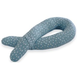 Perna pentru bebelusi Cuddly Nest Drops Ocean Blue - Traeumeland