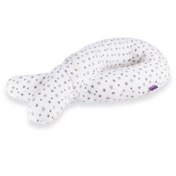 Perna pentru bebelusi Cuddly Nest Grey Stars - Traeumeland
