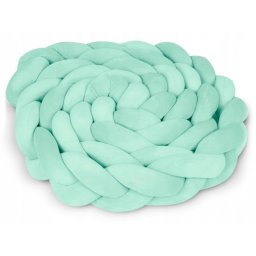 Protectie laterala pentru patut, impletita, 3 M, Ricokids 722112 - Mint