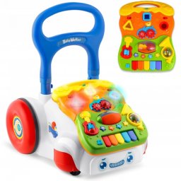Antemergator 2 in 1 cu diverse activitati si muzica Ricokids RK-744
