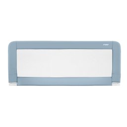 Bariera protectie anticadere pat copii, lungime 100 cm, albastru-gri, Reer Sleep n Keep 45101