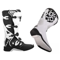 Cizme Cross Enduro LS2 Raptor,marime 45, albi negrii - LS2